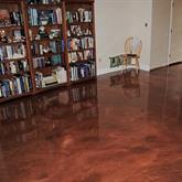 Metallic Reflector Floor