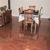 Metallic Reflector Floor