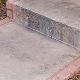 Walkway and steps