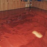 Metallic Reflector Floor