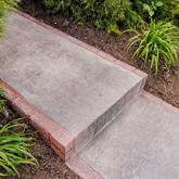 Walkway and steps
