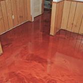 Metallic Reflector Floor