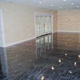 Metallic Reflector Floor